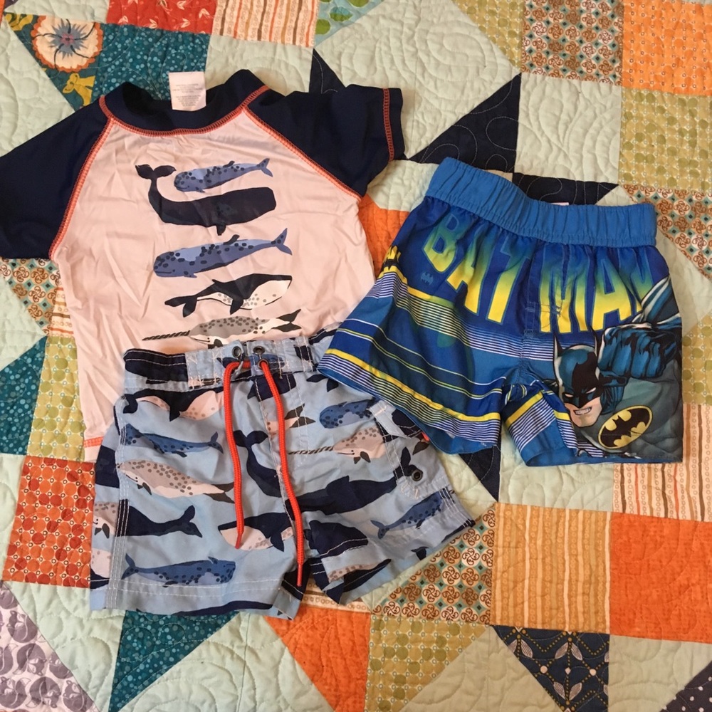 Boys summer swimsuit bundle